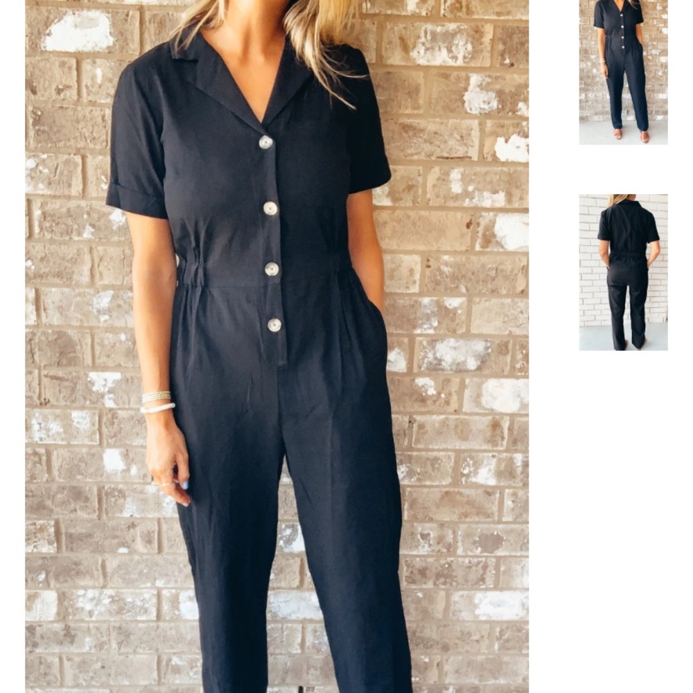 Black jumpsuit